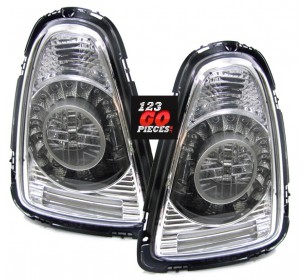 paire de feux arrrières LEDcristal/chrome Mini R56 2006-2010 - GO1206995